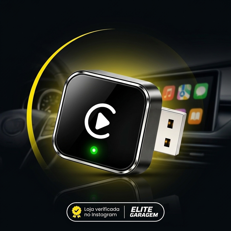 Carplay Adaptador Sem Fio